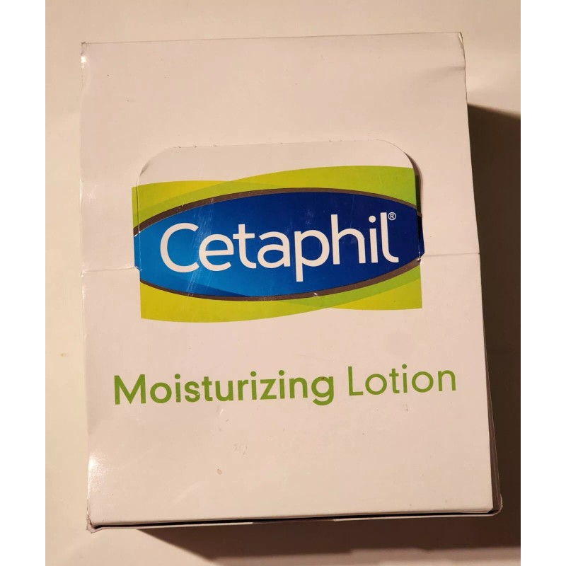 CETAPHIL MOISTURING LOTION BOX OF 18. 1 FL. OZ EACH