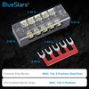 BlueStars 6 Packs 5 Positions Terminal Strip Blocks 600V 15A