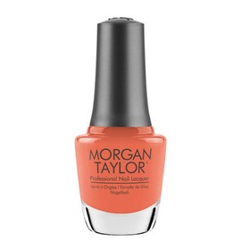 Morgan Taylor Nail Lacquer Feel The Vibes Collection (Orange Crush Blush) Orange Nail Polish, Finger Nail Polish, Long Lasting Nail Polish, Orange Nail Lacquer, Summer Nail Polishes, 5 ounce