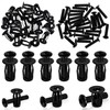 Hilitchi 60Pcs M5 Jack Nuts with Screws Assortment Kit Steel