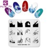 KADS Nail Stamping Plate Ocean Nail Art Stamp Template DIY