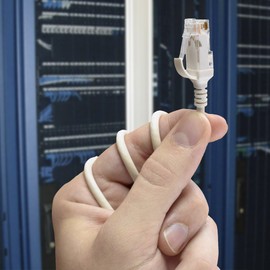 Leviton 6H460-50L High Flex HD 6, 1G Patch Cord, 50-Foot, Blue