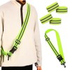 SULIVES Reflective Running Gear Set, High Vis Straps & 4Pcs