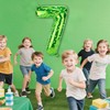 数字 バルーン グリーン 40インチ 数字7 風船 誕生日 飾り付け ナンバーバルーン ハッピーバースデー