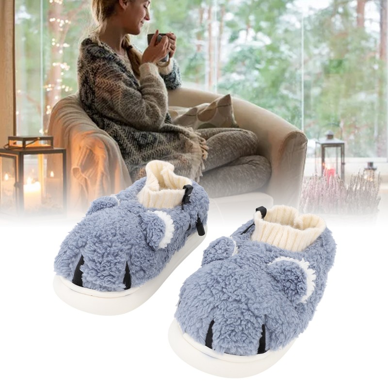 Electric Heated Slipper Soft Comfortable Warm Plush USB Heated Slipper