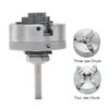 Zinc Alloy 4-Jaw Chuck Connecting Rod Self Centering Wood Turning