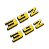 Pair Set 392 Front Right Door Side Badge Nameplates Emblem