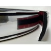 2 1/4" Black and Chrome Body Side Molding (Chrome, 50