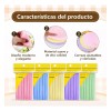 120 Esponjas Faciales Comprimidas Limpieza Exfoliación