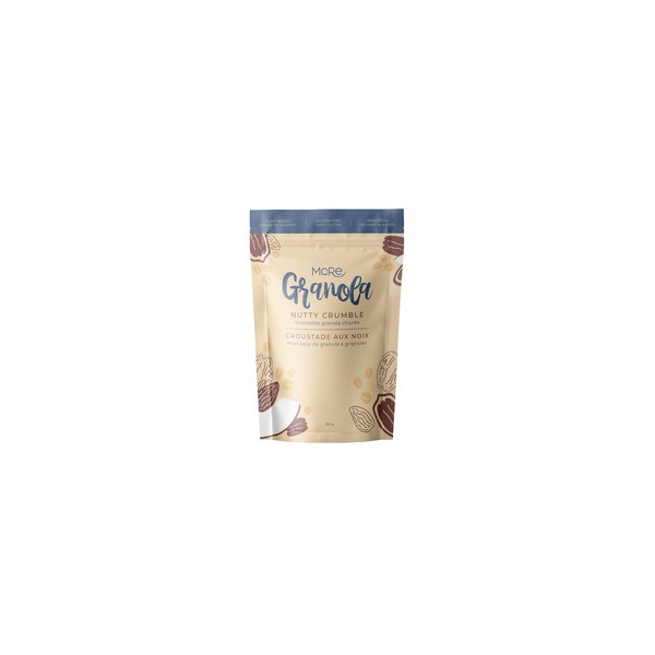 More Granola Nutty Crumble Snackable Granola Chunks 250 g