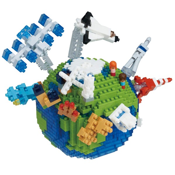 Kawada NBM-028 Nanoblock Earth (Normal Version)
