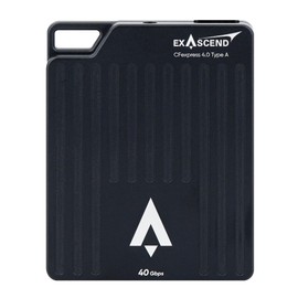 Exascend Nitro CFexpress 4.0 Type A Card Reader, 40 Gbps, USB4, Aluminium Casing, Thermal Pad