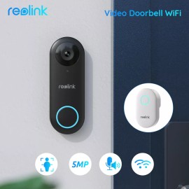 REOLINK Wired 5MP Outdoor Video Doorbell WiFi Camera Smart Detection 2-way Audio