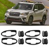 8pcs Car Door Handle Bowl Insert Plate Trim Fit for