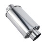 Soundforge 2.5'' Ultra Quiet Muffler Resonator 2.5 in,304s Exhaust Vibrant