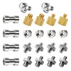 22PCS Camera Screws Set,1/4" and 3/8" Threaded Converter Screws Flash