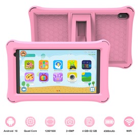 Kids Tablet 8 inch Toddler Tablet Android Kids Tablet 4GB RAM 32GB ROM 8 inch IPS Touchscreen 1280x800, Iwawa and Parental Controls Kids Tablet , WiFi, Dual Camera, Bluetooth, Shockproof Case