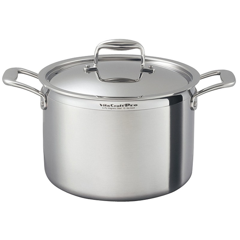 VitaCraft Lid Pro 9.4 inches (24 cm) 0403 Silver