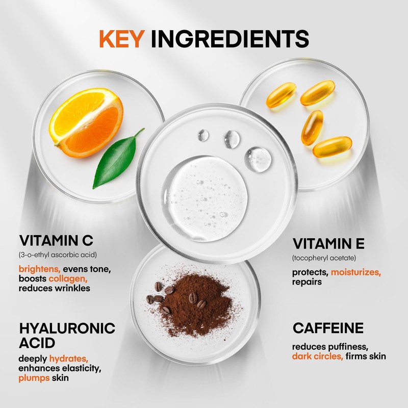 Super Vitamin C Serum for Women Over 70: Niacinamide, Vitamin