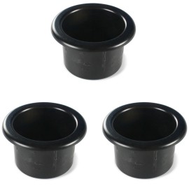 Unbranded 3X Lightweight Plastic Cup Holders For Boat RV Car Truck Inserts Universal Size
