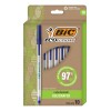 Lapicero Ecolutions Bic Punto Mediano 1.0 Mm 10 Pzas Azul