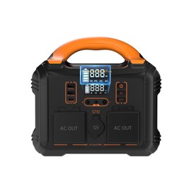 Portable Power Station 300W (Peak 600W), Jeazans 297Wh Solar Generator with 65W USB-C PD Output, 120V Pure Sine Wave AC Outlet, Backup Lithium Battery for Outdoors Camping Travel Emergency