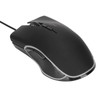 Gaming-Maus, Tragbare Ergonomische Kabelgebundene Maus mit USB-Kabel, 4 Farben Hintergrundbeleuchtung