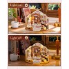 Rolife Elsa's Tailoring DIY Miniature Dollhouse Kit Wooden Furniture 3D