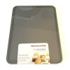 KitchenAid 11X14-inch Nonslip Cutting Board Solid Gray Trench Dishwasher Safe
