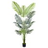Artificial Golden Cane Palm Tree 1Pack 6Feet Faux Plant for