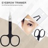 8pcs / set Eyebrow Razor Eyebrow Trimmer Shaver Comb Clip