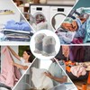 2 Pack Extra Large Mesh Laundry Bag with Drawstring, Washing