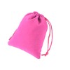KONMAY 10pcs Big Size Velvet Drawstring Bags, 20.0x25.0cm Rose Velevet