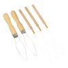 FOMIYES 2sets Threaded Tool Sewing Bead Threading Tool Bead Threading