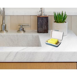 Lofekea Travel Soap Case, 2 Pieces, Soap Dish with Lid, Portable Soap Dish, Container, Drip Soap Holder, for Travel, Camping, Shower, Bathroom