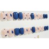 Lovely Flower Glossy Extra Short Square Press On Nails -