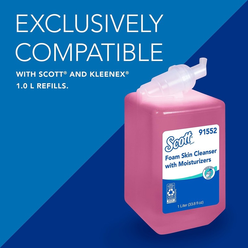 Scott® Essential™ High Capacity Manual Soap and Hand Sanitizer Dispenser