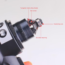 Snobeb 2-in-1 Pneumatic Chamfer Tool,Machine accessories Bearing Screws Wrench