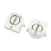 uxcell Plastic Shell Fluorescent Lamp Socket for T8 Tube Light