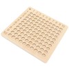 Wooden Multiplication Board Educational Multiplication Game Board for Learning Teaching