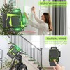 16 Line Laser Level 360 Self Leveling, 4x360°Professional 4D Green