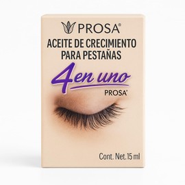 Pro-sa Aceite de Crecimiento para Pestañas 4 en 1, 15 ml                                                                                              