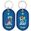 Iroha Publishing 2/8b PAIR KEY RING Key Ring (FEELING series),