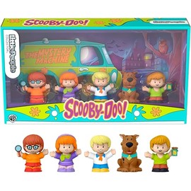 Little People Collector Scooby-Doo Cartoon TV Series Special Edition Set for Fans, 5 Figures in a Display Package ​