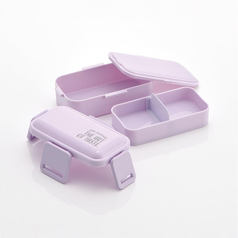 Skater PFLW4AG 2-Tier Lunch Box, 20.3 fl oz (600 ml),