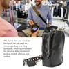 PU Leather Sling Bag Single Strap Shoulder Bag for Outdoor