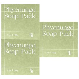 3 Bangbanggeokget Pyunungo Soap / 3개 방방곳곳 편운고 비누
