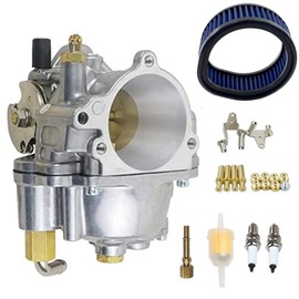 JIK Carburetor w/Air Filter for Harley Davidson Shorty Big Twin or Sportster 11-0420 Super E
