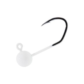Temorah - Cabezas de hoz para atar moscas (blanco, 1/8 onzas, 50 unidades)