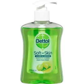 Dettol Liquid Hand Wash Aloe Vera Pump Anti-Bacterial, 250ml